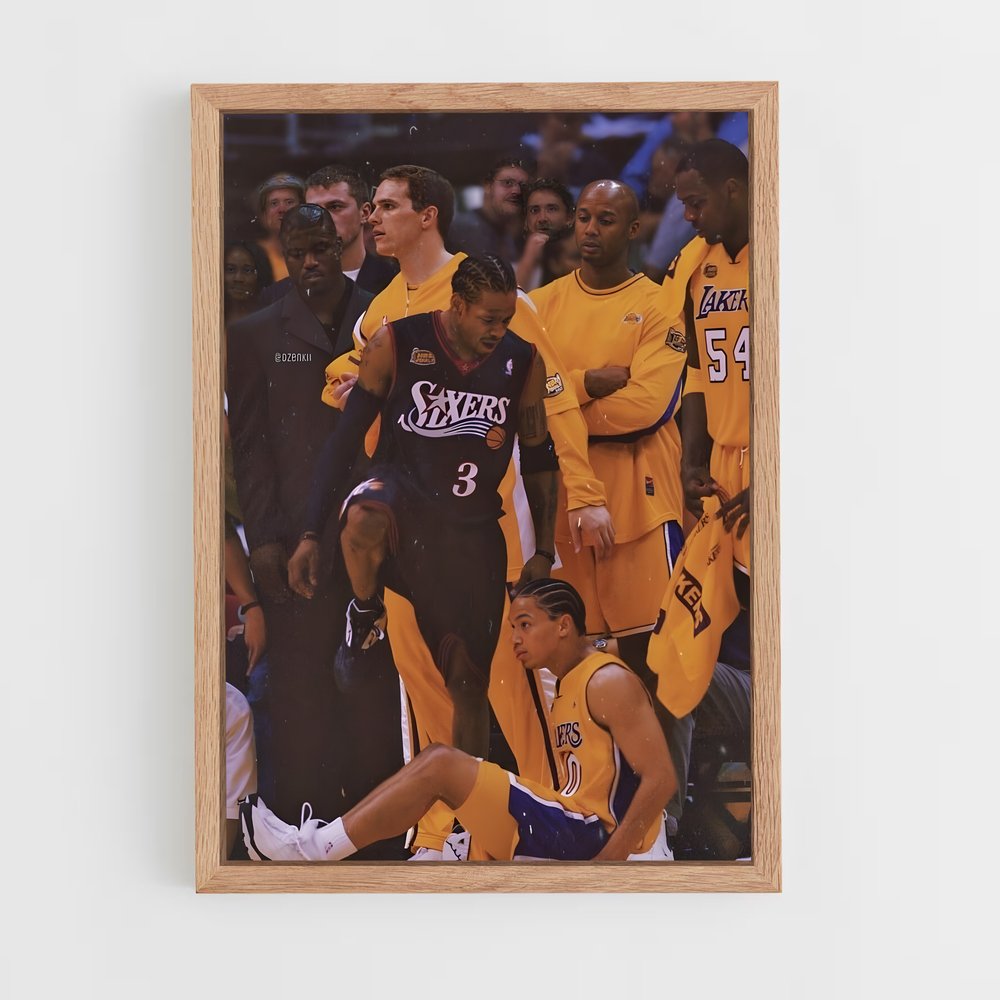 Poster Kobe en Action – affiche Basketball (vue 4)